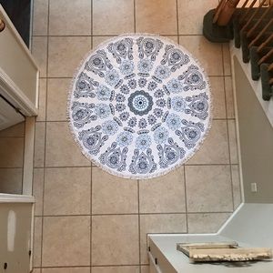 Large Round beach towel